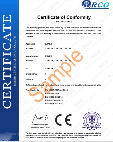 CE认证_CE认证费用